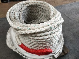 polyester touw met lus, lengte onbekend, dik 45 mm (5)
